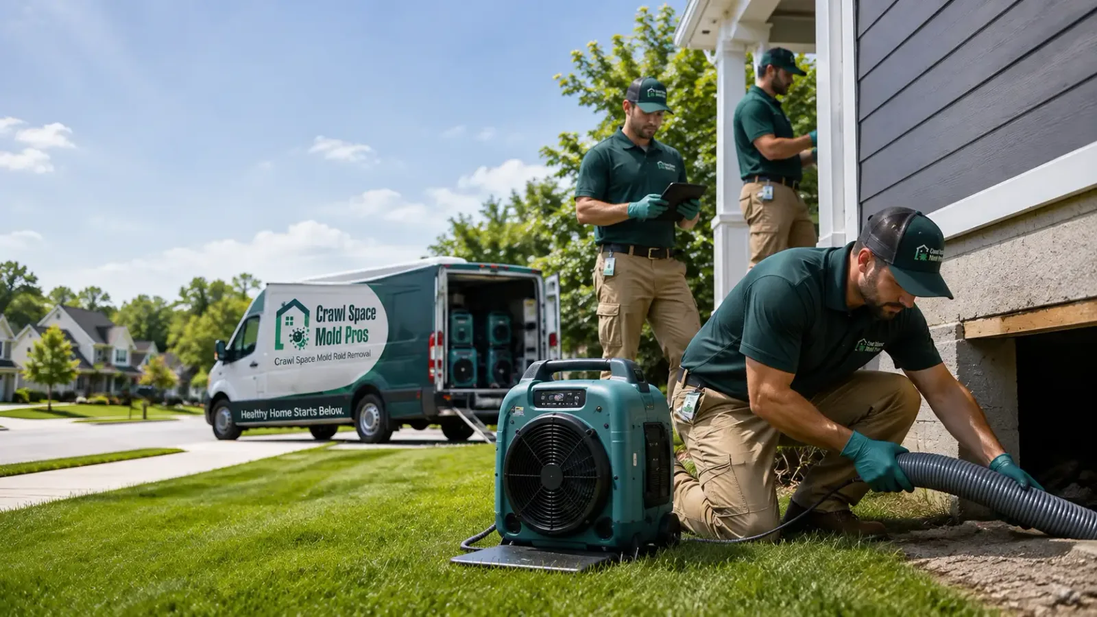 Crawl Space Mold Removal in Westernport, MD